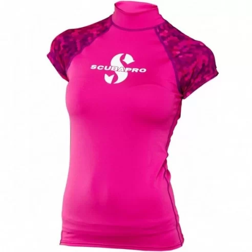 Scubapro's Short sleeve shirt FLAMINGO RG Women UPF50