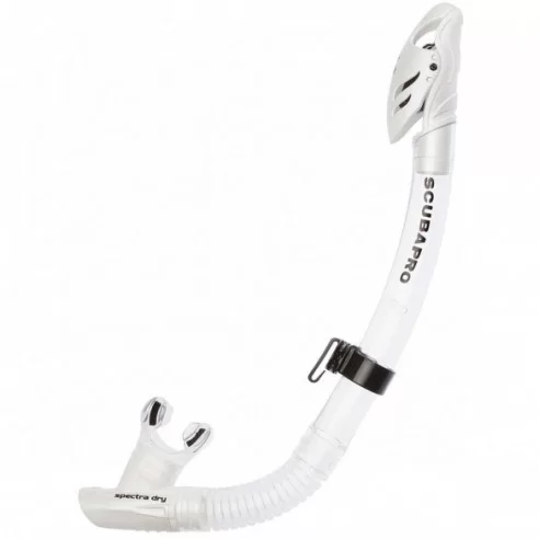 Scubapro's Snorkel SPECTRA DRY CLEAR White