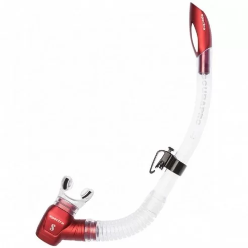 Scubapro's Snorkel SPECTRA CLEAR Red